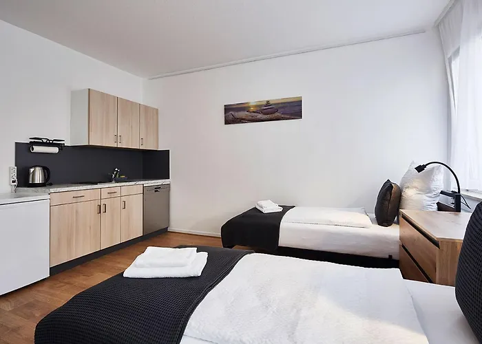 Lemon 1,apartment Im Kuenstlerviertel - Naehe Innenstadt Und Ubahn, 2 Zimmer, 3 Einzelbetten Und Ein Doppelbett Apartament Norymberga