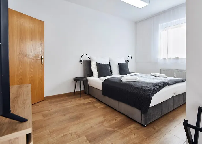 Apartament Lemon 1,apartment Im Kuenstlerviertel - Naehe Innenstadt Und Ubahn, 2 Zimmer, 3 Einzelbetten Und Ein Doppelbett Norymberga